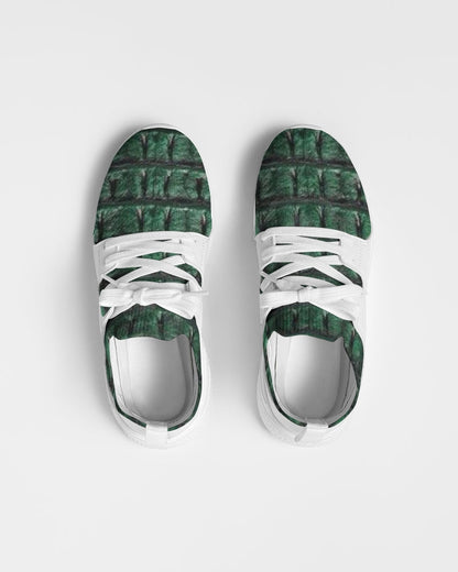 Gator green by Trinity D. Marvin Men's Two-Tone Sneaker