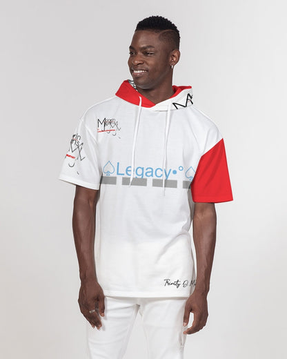 @the MARVIN JEANS company Men's Premium Heavyweight Short Sleeve Hoodie