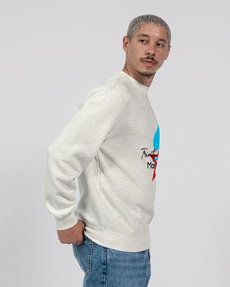 Glorious brand by Marvin Jeans and Trinity D Marvin Unisex Premium Crewneck Sweatshirt | Lane Seven