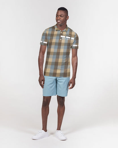 @plaids Men's Slim Fit Short Sleeve Polo