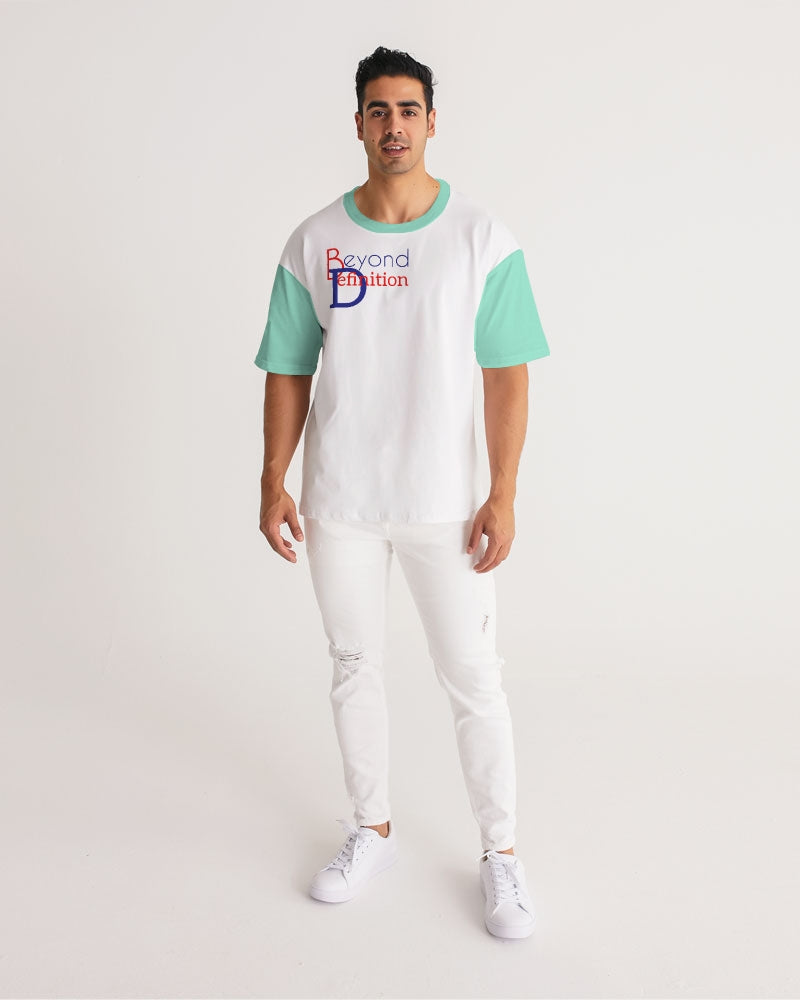 Beyond Definition light mint  by Marvin Jeans and Trinity D Marvin Men's Premium Heavyweight Tee