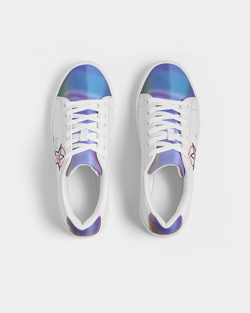 Faded mix by Marvin Jeans and Trinity D Marvin Men's Faux-Leather Sneaker