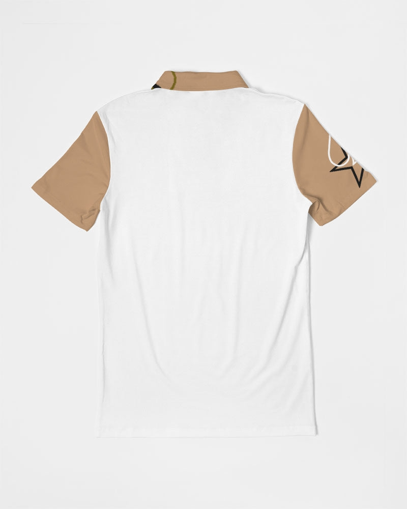 In da mix by Marvin Jeans and Trinity D Marvin Men's Slim Fit Short Sleeve Polo