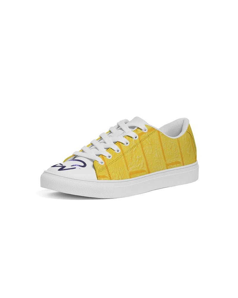 Brick city Yellow brick by Marvin Jeans and Trinity D Marvin Men's Faux-Leather Sneaker