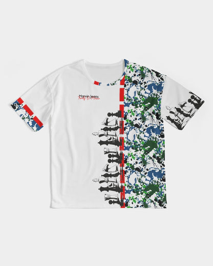 Wild splash chest board  by Marvin Jeans and Trinity D Marvin Men's Premium Heavyweight Tee