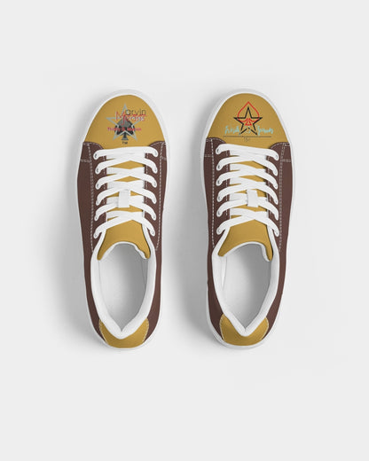 Premium gold by Marvin Jeans and Trinity D Marvin Men's Faux-Leather Sneaker