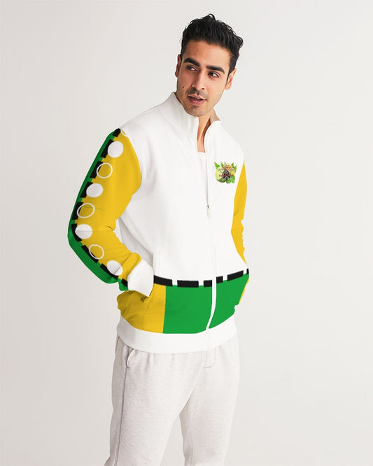 Lemon Lime Green Bay BY MARVIN JEANS Men's Track Jacket