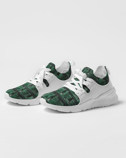 Gator green by Trinity D. Marvin Men's Two-Tone Sneaker