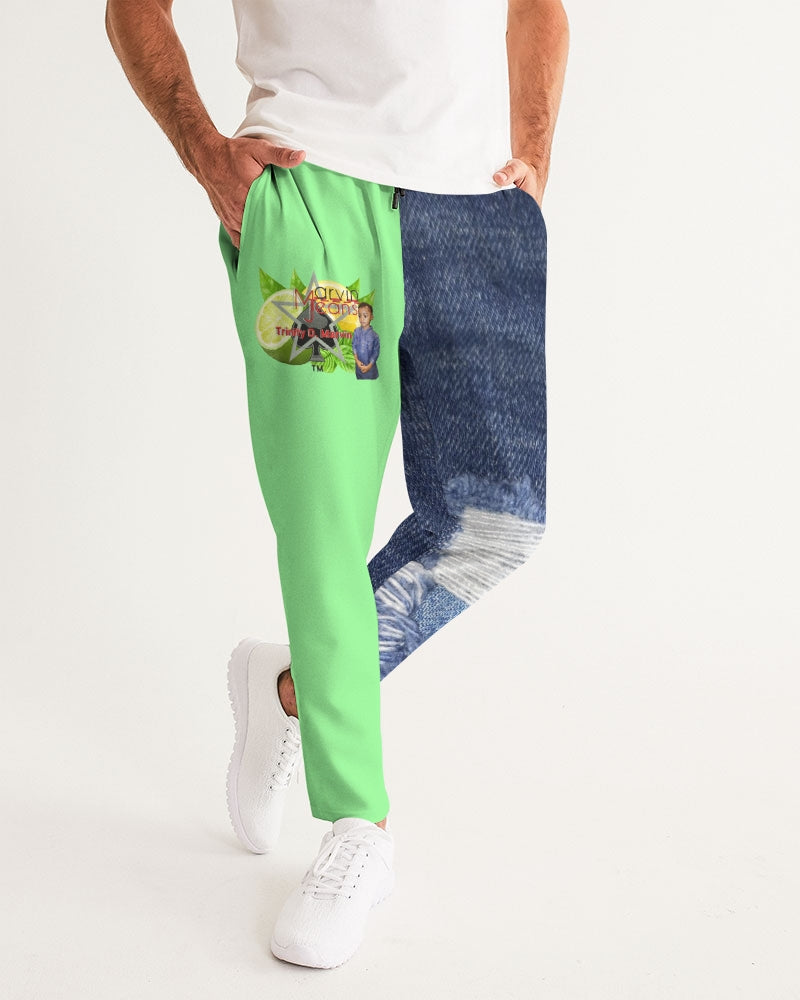 Mint half denim BY MARVIN JEANS Men's Joggers