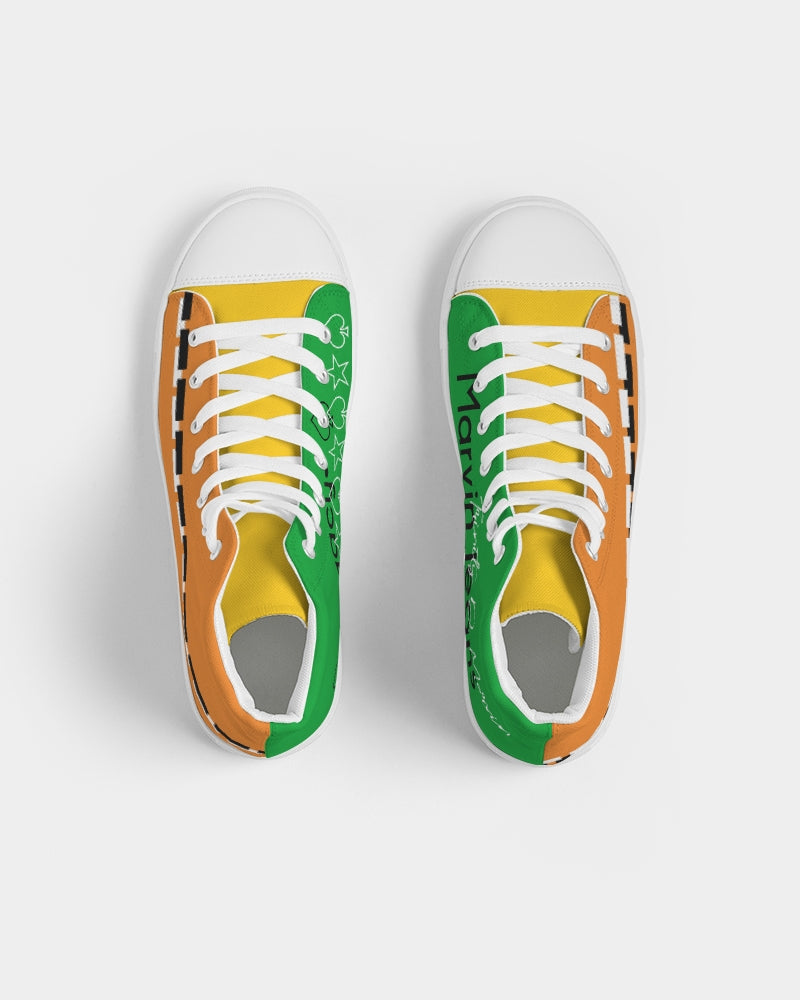 Crazy mix by Marvin Jeans and Trinity D Marvin Men's Hightop Canvas Shoe