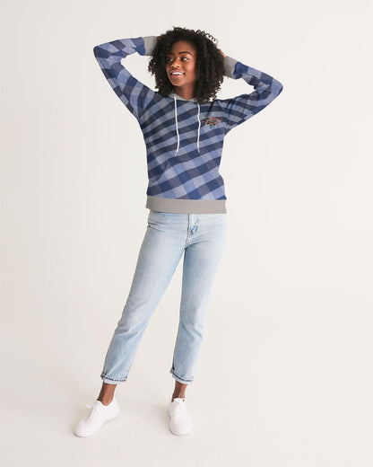 Blue stripes by Marvin Jeans and Trinity D Marvin Women's Hoodie
