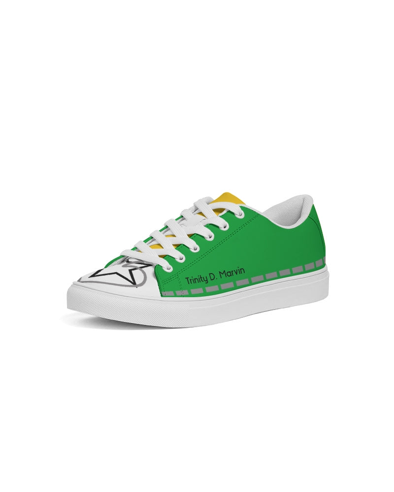Lemon Lime Green Bay BY MARVIN JEANS Men's Faux-Leather Sneaker