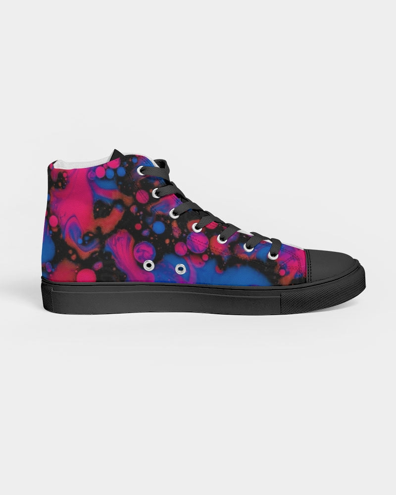 High Tide Legacy BY MARVIN JEANS Men's Hightop Canvas Shoe - Black