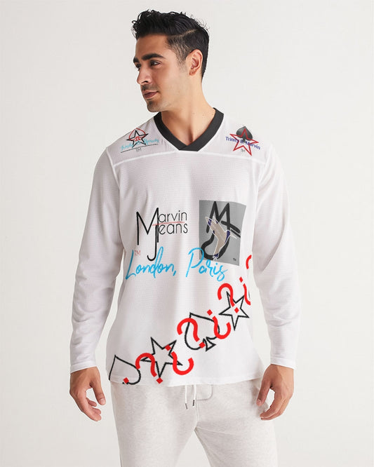 London Paris) Glorious brand Men's Long Sleeve Sports Jersey