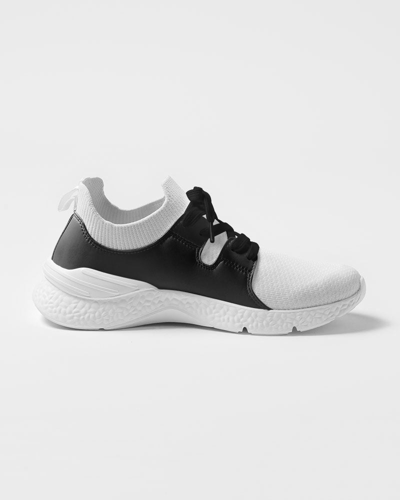 Black white Men's Two-Tone Sneaker