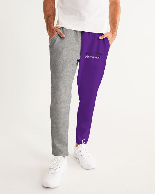 Cool grey half purple by Marvin Jeans and Trinity D Marvin Men's Joggers