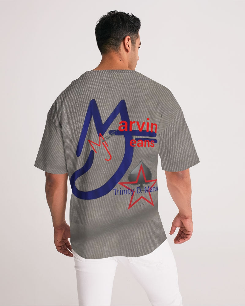 Dark grid by Marvin Jeans and Trinity D Marvin Men's Premium Heavyweight Tee