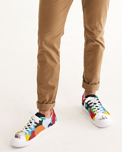 Crazy combo BY MARVIN JEANS Men's Faux-Leather Sneaker