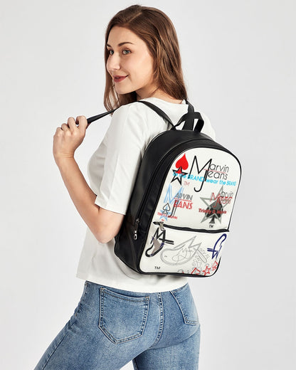 Retro by Trinity D Marvin and Marvin Jeans  Classic Faux Leather Backpack