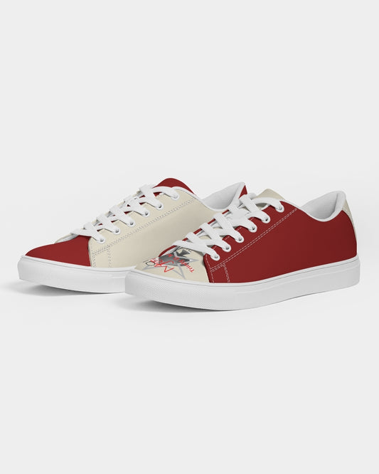 Blake maroon mix Men's Faux-Leather Sneaker