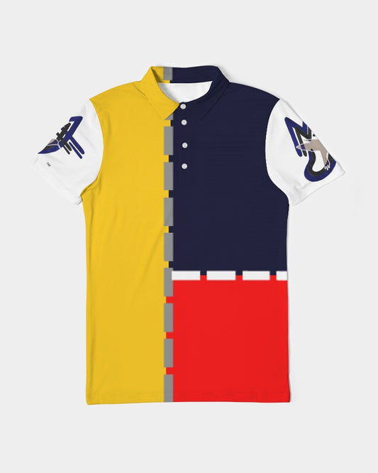 K'Kay by Marvin Jeans and Trinity D Marvin Men's Slim Fit Short Sleeve Polo