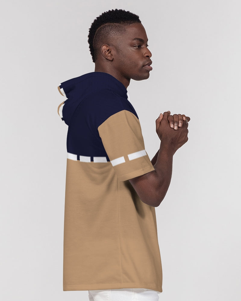 London Paris in da mix by Marvin Jeans and Trinity D Marvin Men's Premium Heavyweight Short Sleeve Hoodie