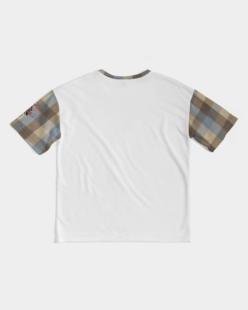 @plaids bear cap Men's Premium Heavyweight Tee