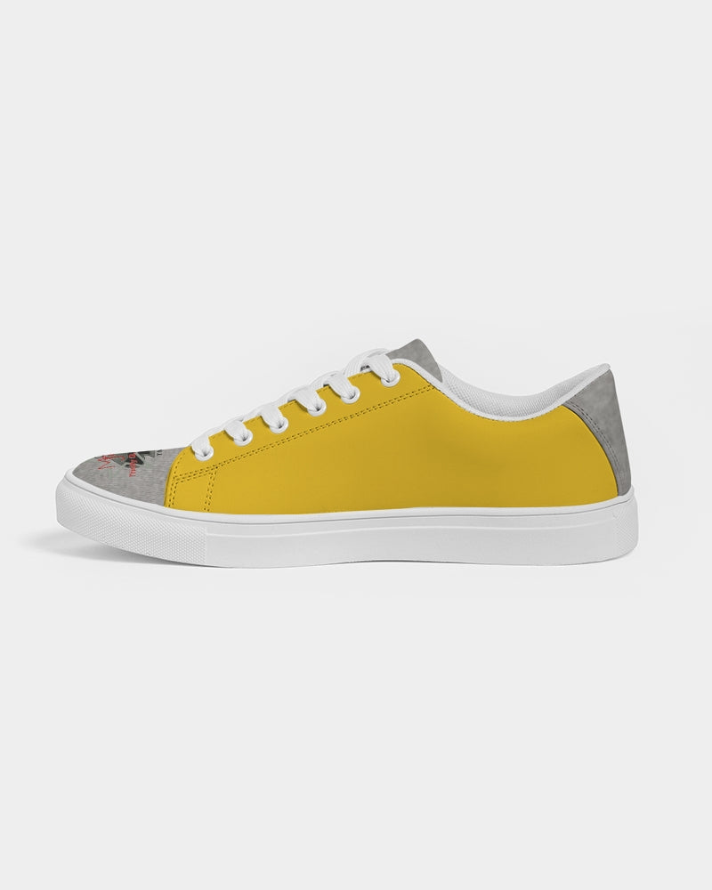 Lemon Lime Green Bay cool grey tip by Marvin Jeans and Trinity D Marvin Men's Faux-Leather Sneaker