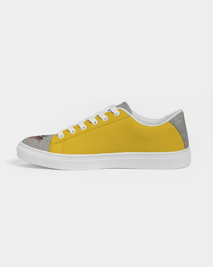 Lemon Lime Green Bay cool grey tip by Marvin Jeans and Trinity D Marvin Men's Faux-Leather Sneaker