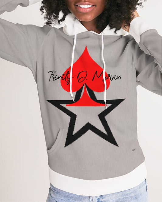 Light grey by Marvin Jeans and Trinity D Marvin Women's Hoodie