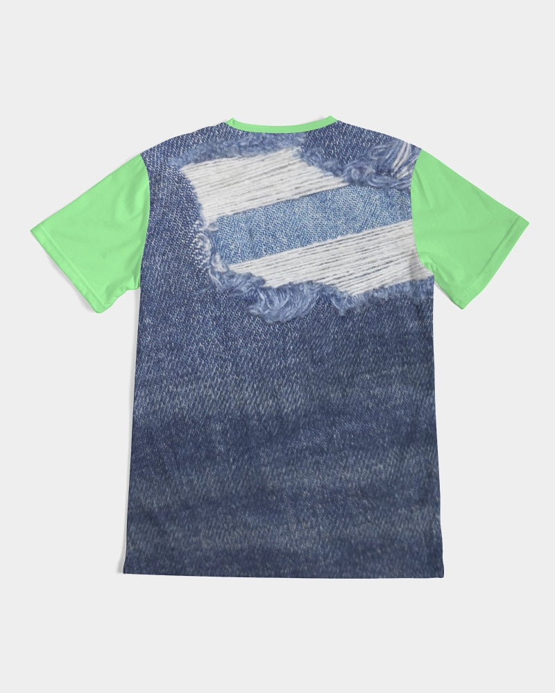 Denim mint  by Marvin Jeans and Trinity D Marvin Men's Tee