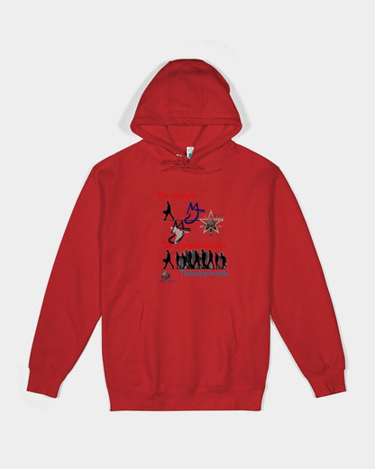 Dry support by Marvin Jeans and Trinity D Marvin Unisex Premium Pullover Hoodie | Lane Seven
