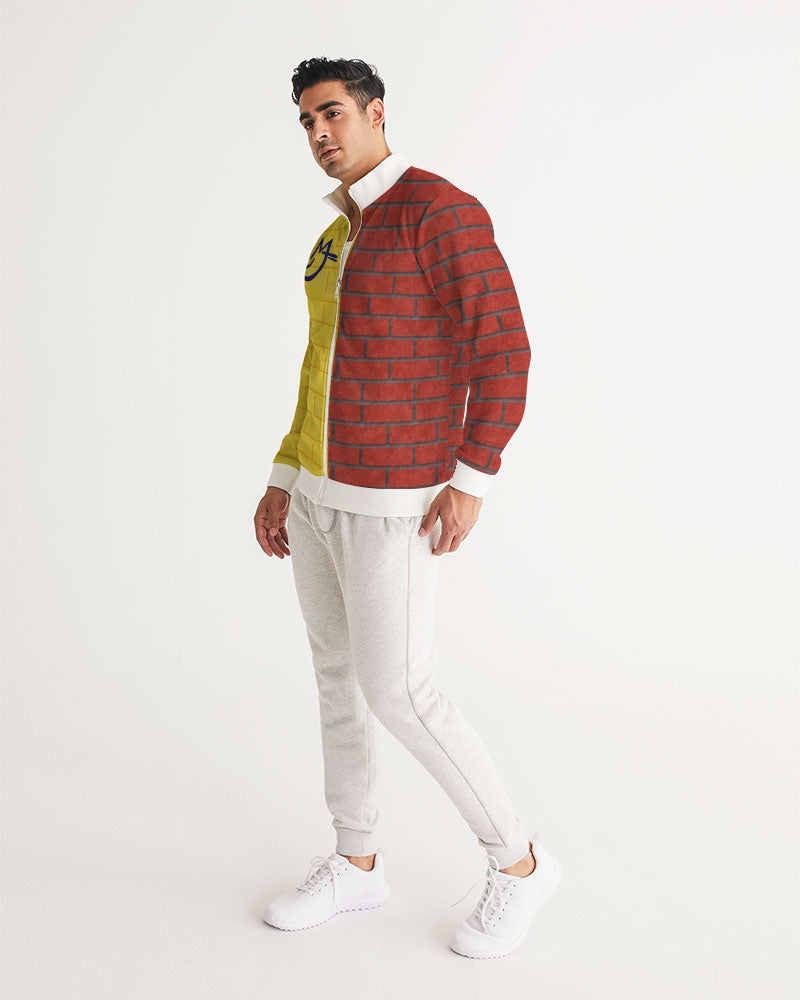 Brick city Yellow red by Marvin Jeans and Trinity D Marvin Men's Track Jacket