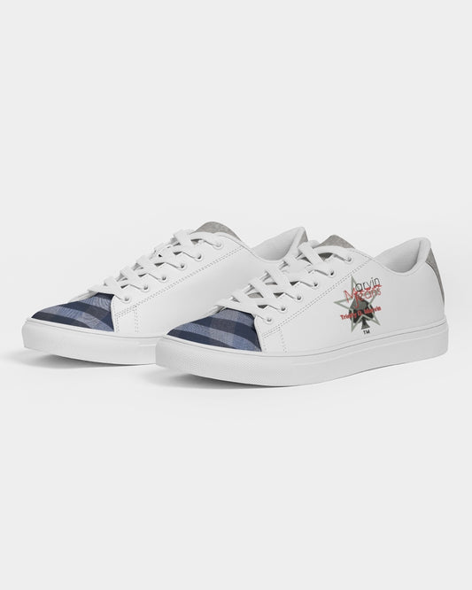 Blue stripes tip by Marvin Jeans and Trinity D Marvin Men's Faux-Leather Sneaker