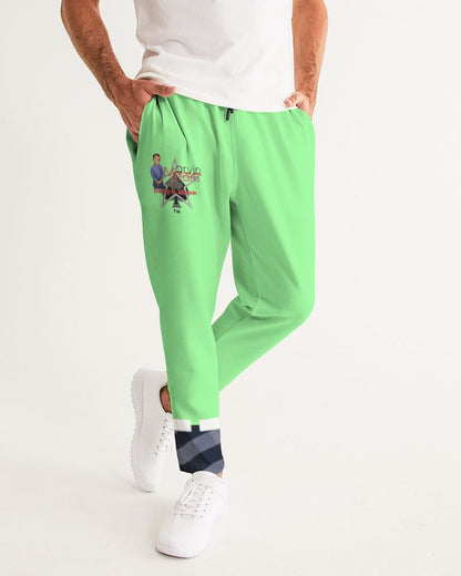 Mint 2.0 blue stripes by Marvin Jeans and Trinity D Marvin Men's Joggers