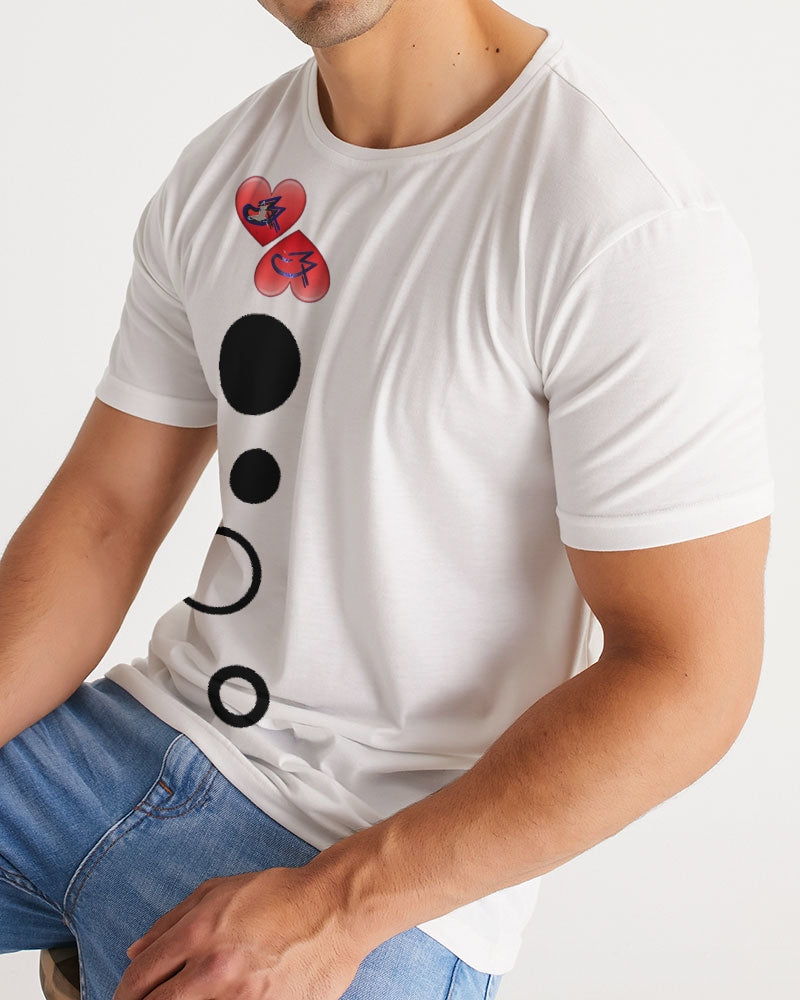 All white 300 by Marvin Jeans and Trinity D Marvin Men's Tee