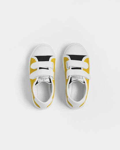 Retro yellow BY MARVIN JEANS Kids Velcro Sneaker