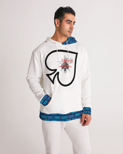 Blue brick by Marvin Jeans and Trinity D.Marvin Men's Hoodie