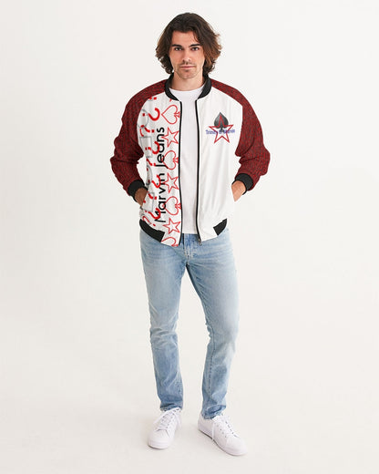 Trinity D Marvin ( Gator Red) Men's Bomber Jacket