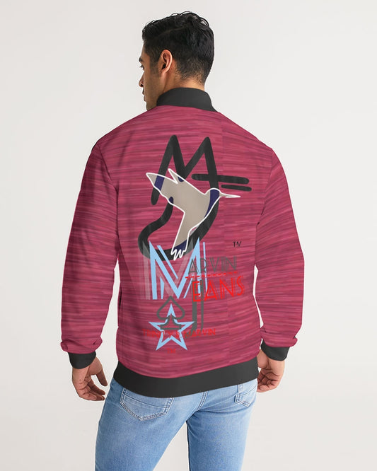 New Legacy by Trinity D Marvin and Marvin jeans Men's Stripe-Sleeve Track Jacket