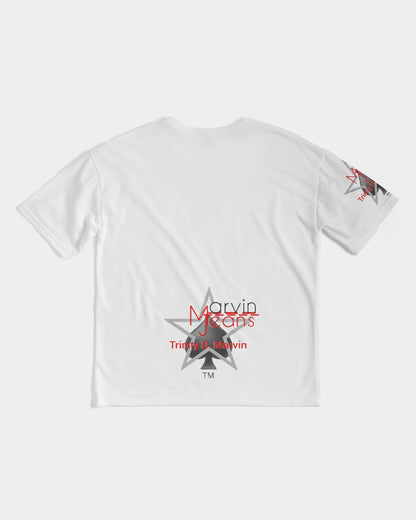 All white Men's Premium Heavyweight Tee