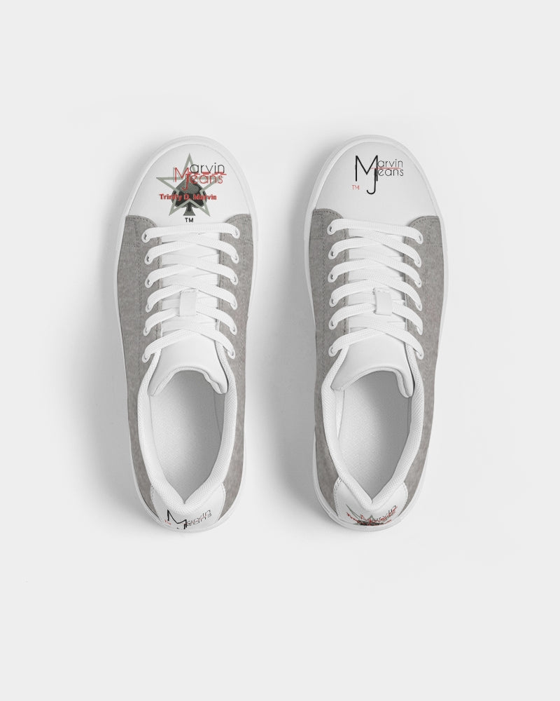 Cool grey Men's Faux-Leather Sneaker