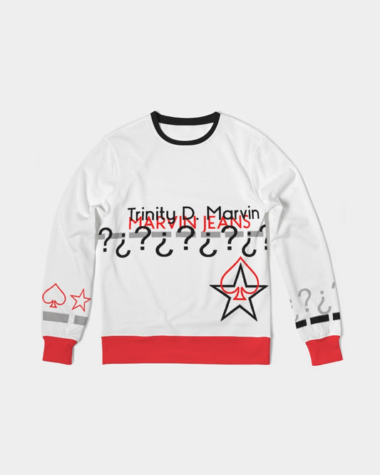 @the MARVIN JEANS company Men's Classic French Terry Crewneck Pullover
