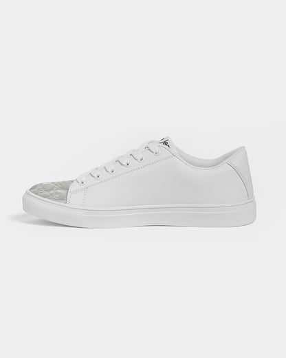 Gator white 100,000 by Trinity D Marvin Men's Faux-Leather Sneaker