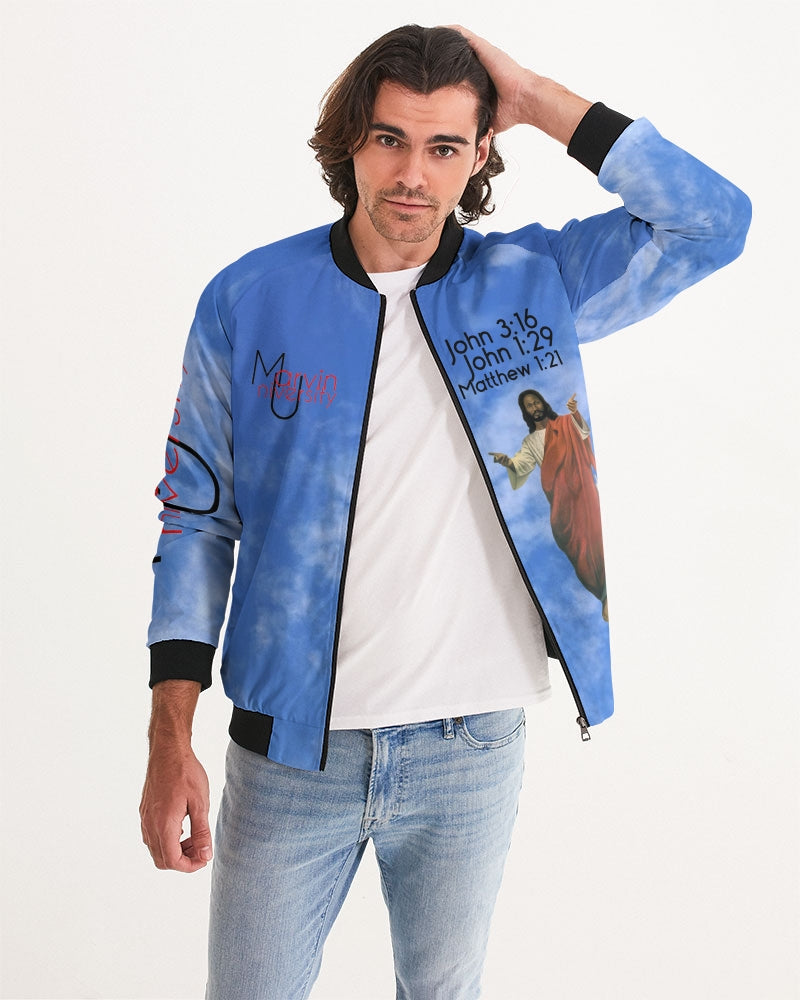 Strong truth by Marvin Jeans and Trinity D Marvin Men's Bomber Jacket