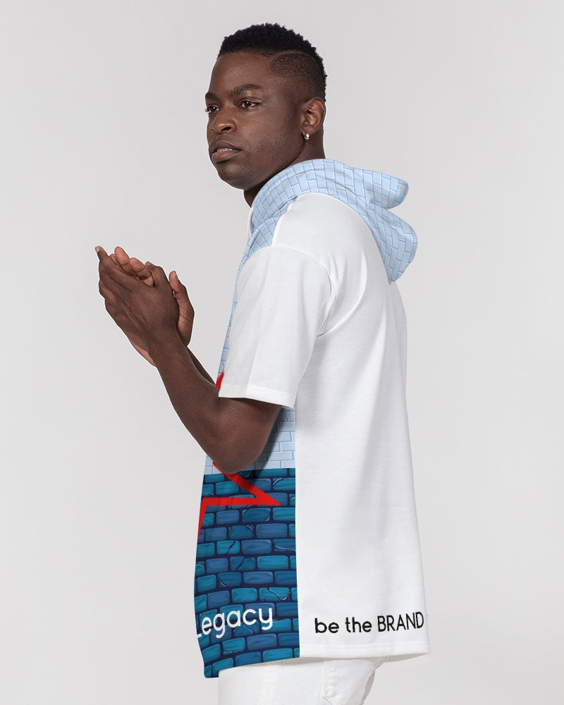 Brick city mix Men's Premium Heavyweight Short Sleeve Hoodie