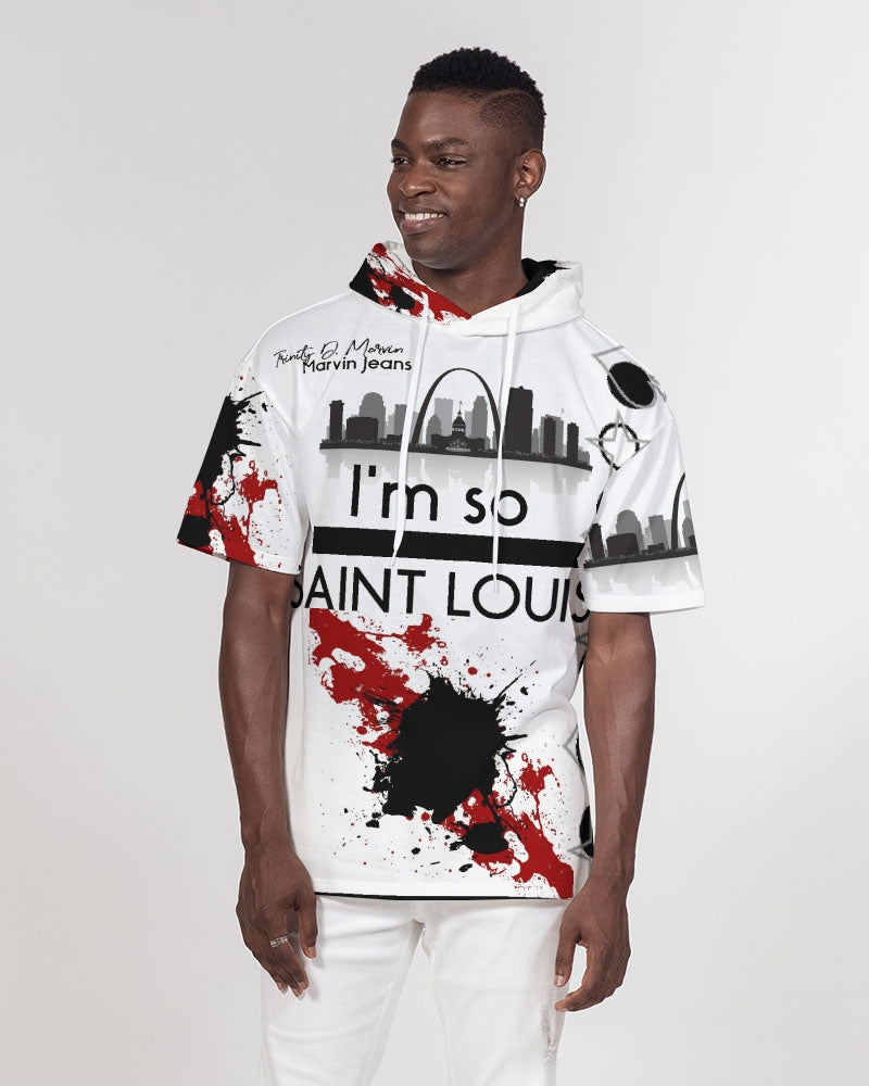 I'm so Saint Louis Men's Premium Heavyweight Short Sleeve Hoodie