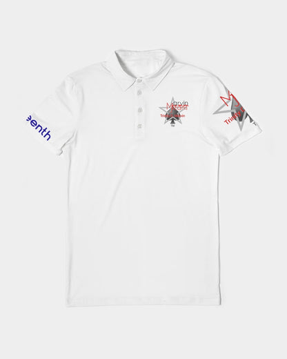 Juneteenth BY MARVIN JEANS Men's Slim Fit Short Sleeve Polo