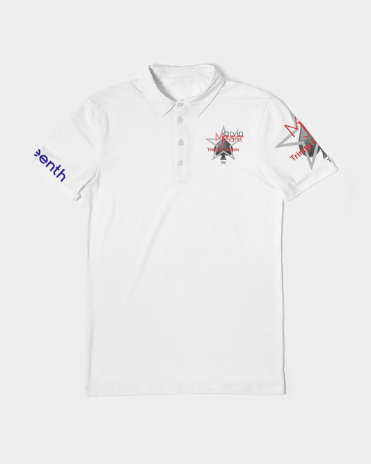 Juneteenth BY MARVIN JEANS Men's Slim Fit Short Sleeve Polo