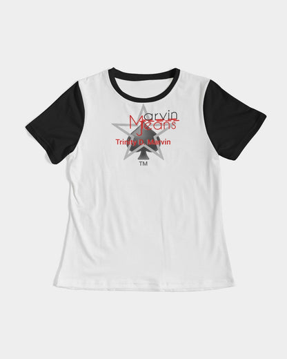 Black Stone by Marvin Jeans and Trinity D.Marvin Women's Tee